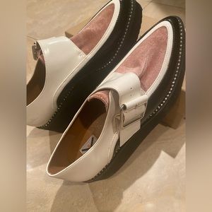 Nordstrom Brand X Velvet platform loafer. Never worn